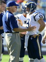 When Schottenheimer arrived In San Diego in 2002, he turned the offense over to first-year starter Drew Brees at quarterback.