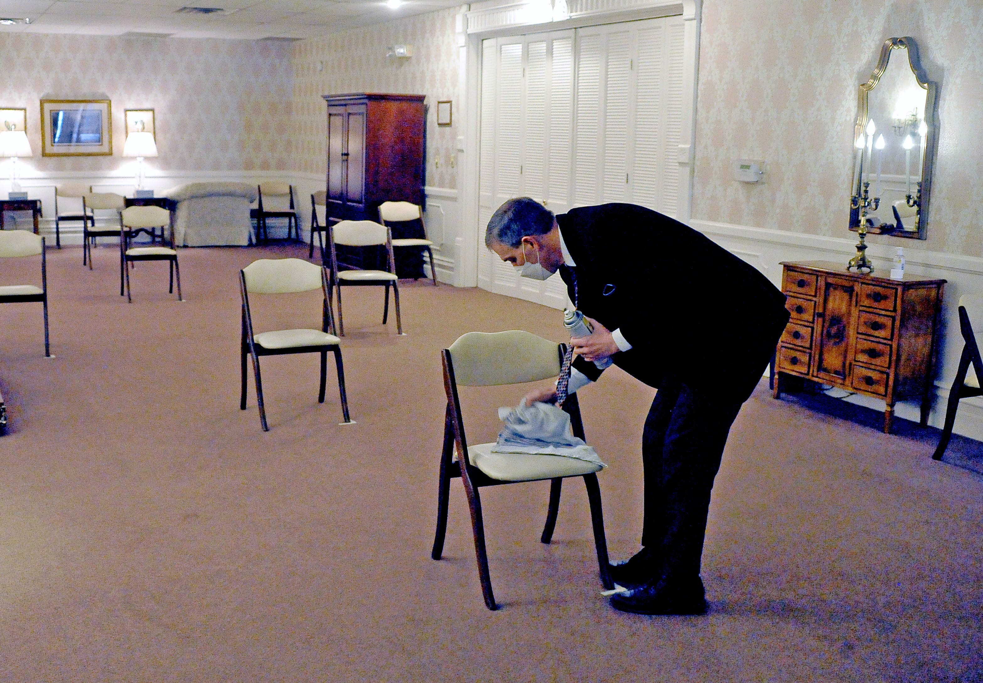 funeral home chairs