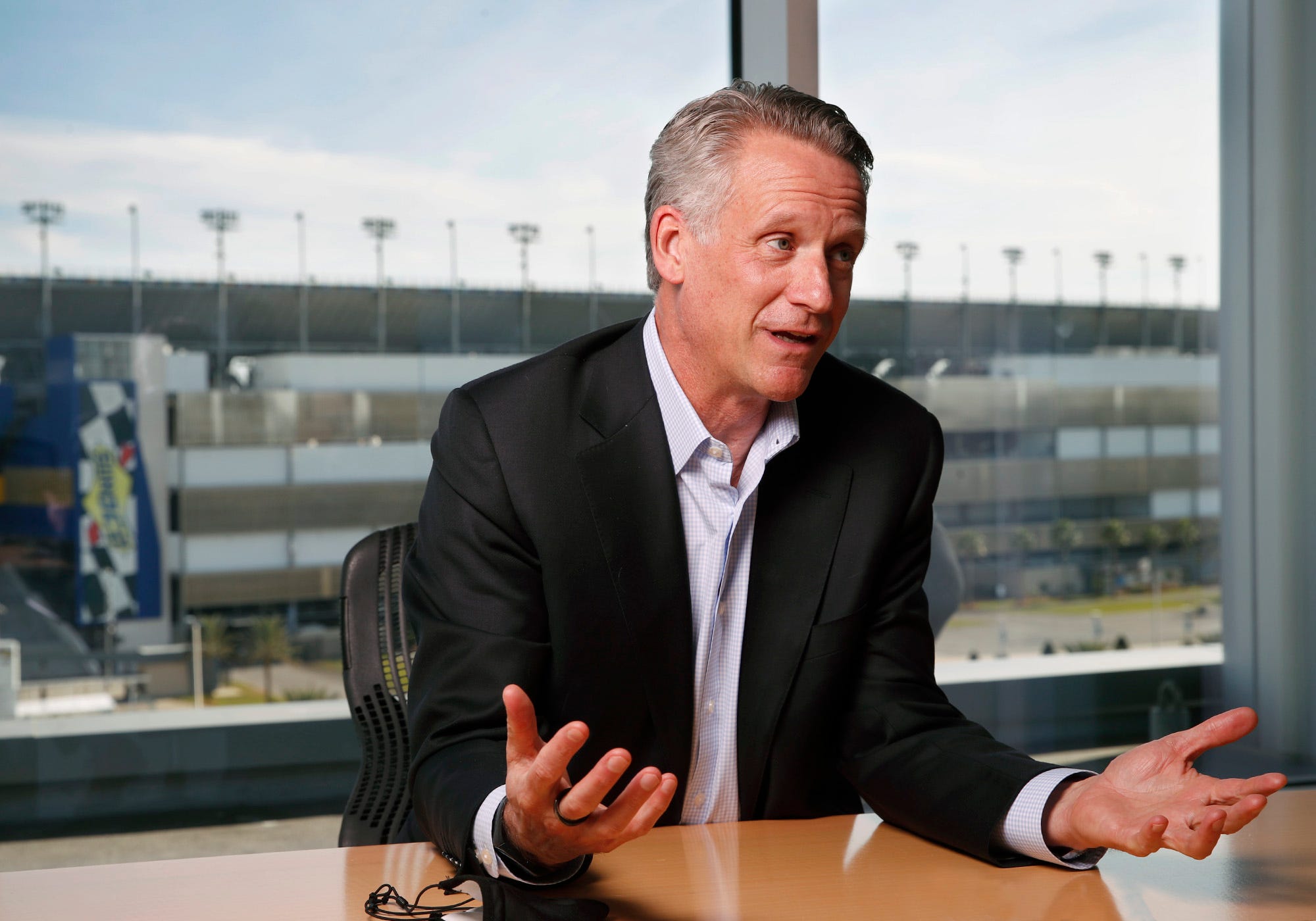 NASCAR's Steve Phelps on COVID era Bubba, road courses, and shrinkage