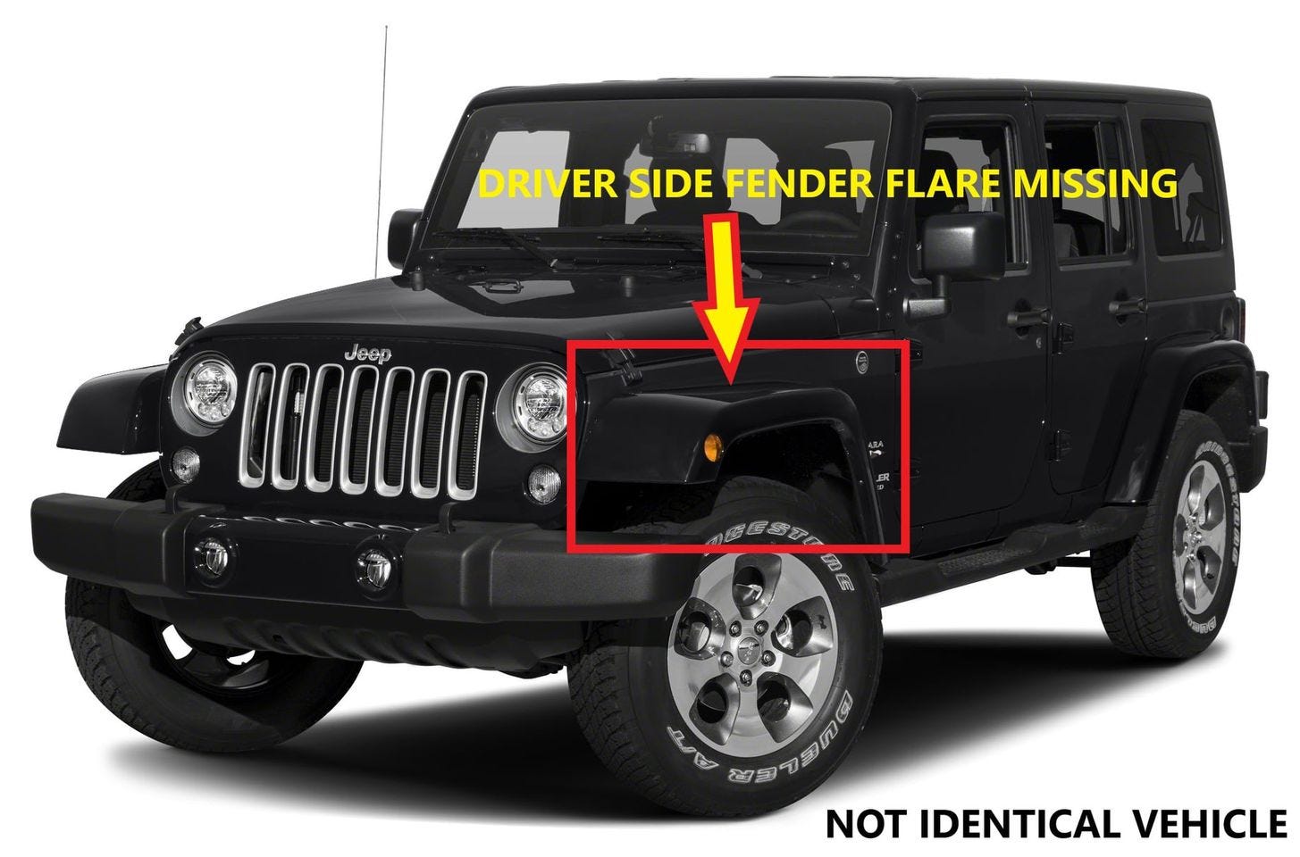 Actualizar 57+ imagen black jeep wrangler hit and run