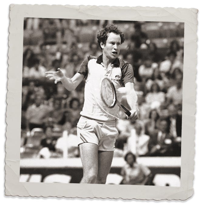 In January 1984, tennis champion John McEnroe made an appearance at Sibley’s before an exhibition match at what was known then as the Rochester War Memorial.