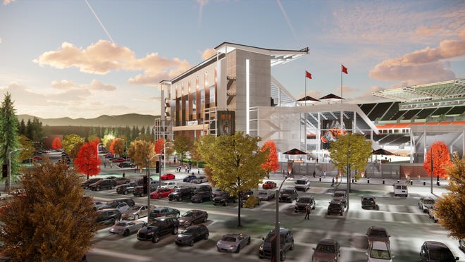A $50 million donation has allowed a $153 million renovation of Oregon State's Reser Stadium