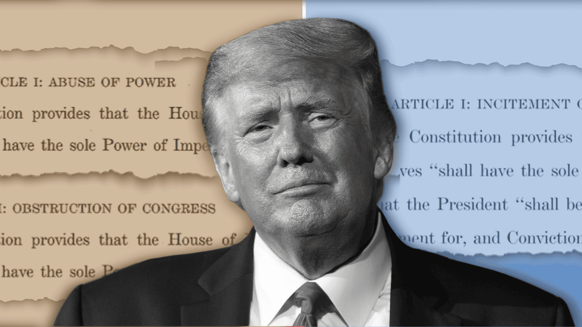 Second Trump impeachment promo image