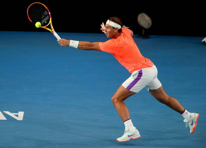 A second Australian Open trophy would allow Rafael Nadal to become the first man in the Open era to win each Grand Slam tournament at least twice.