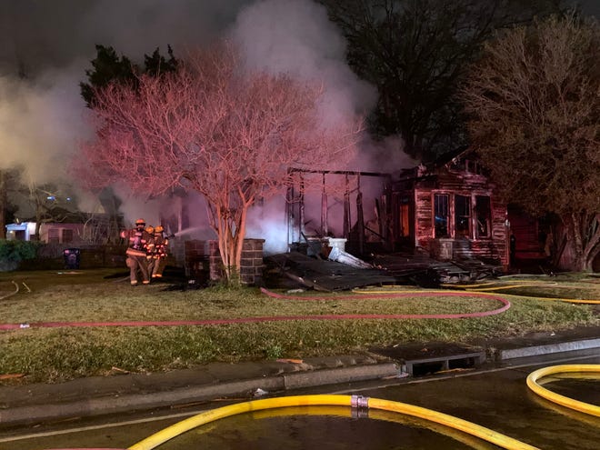 One person was killed in a house fire near downtown Lafayette on Feb. 6, 2021.