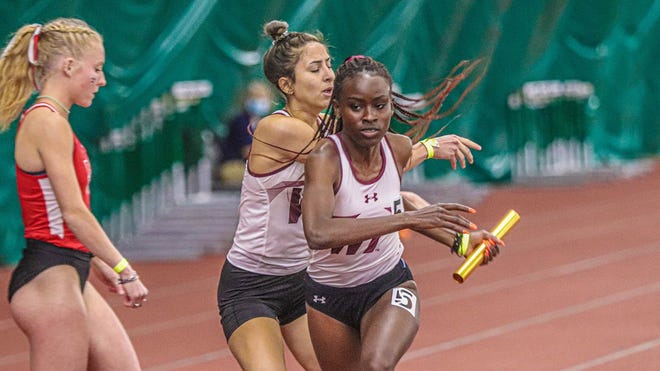 West Texas A&M's Eleonora Curtabbi, Luisa Neumann, Nyia Sena and Florance Uwajeneza picked up a provisional mark in the distance medley relay at the ASU Grizzly Open on Saturday.