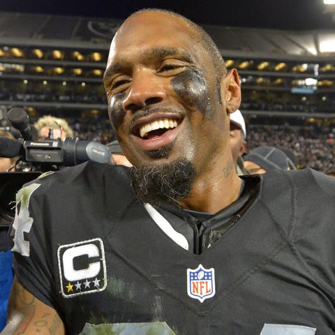 Oakland Raiders free safety Charles Woodson after 