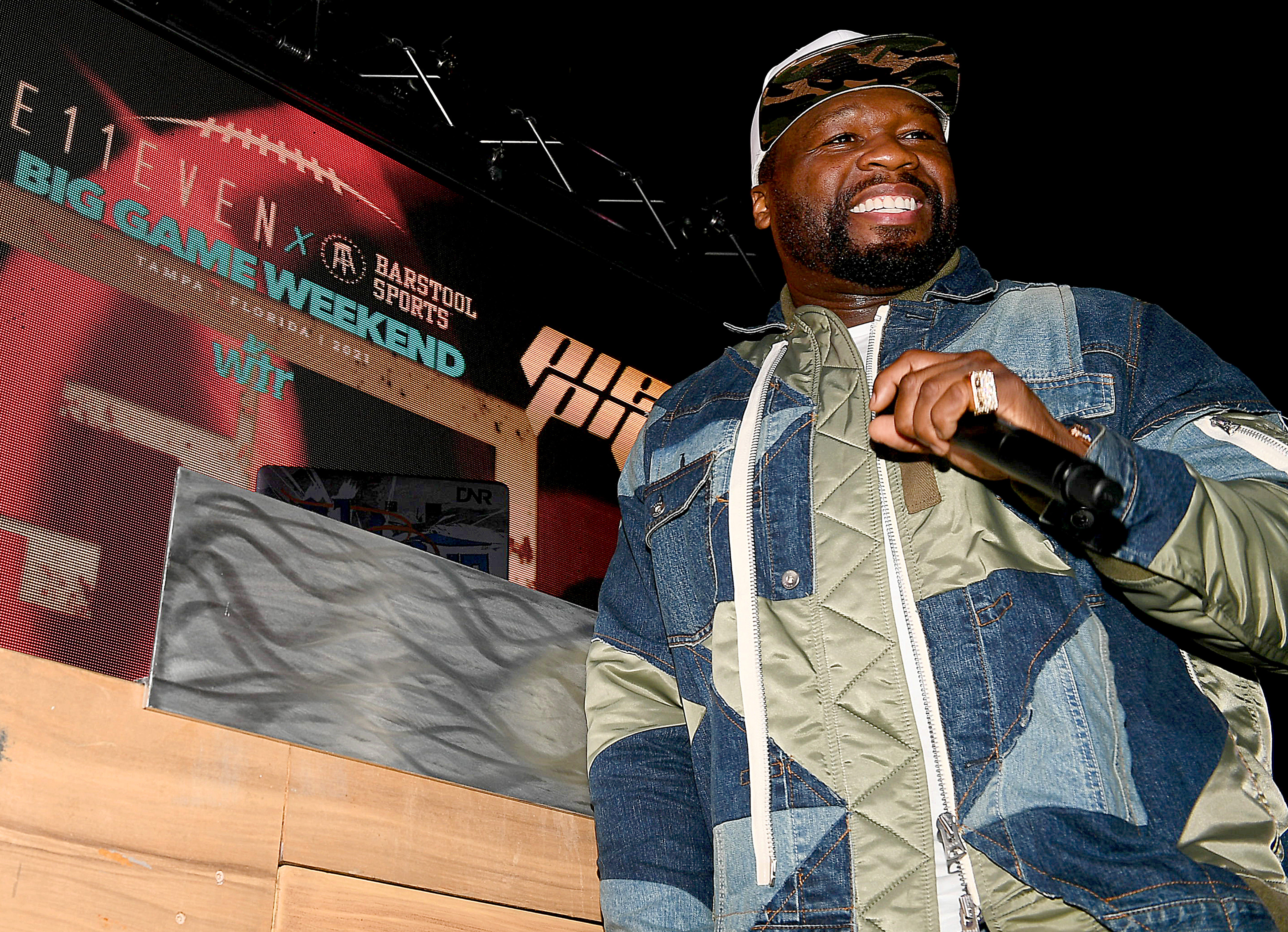 50 Cent was also seen maskless at the same event, a day after Aoki.