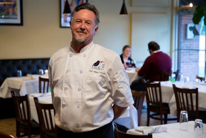 Mimi's table owner and chef William Lawson