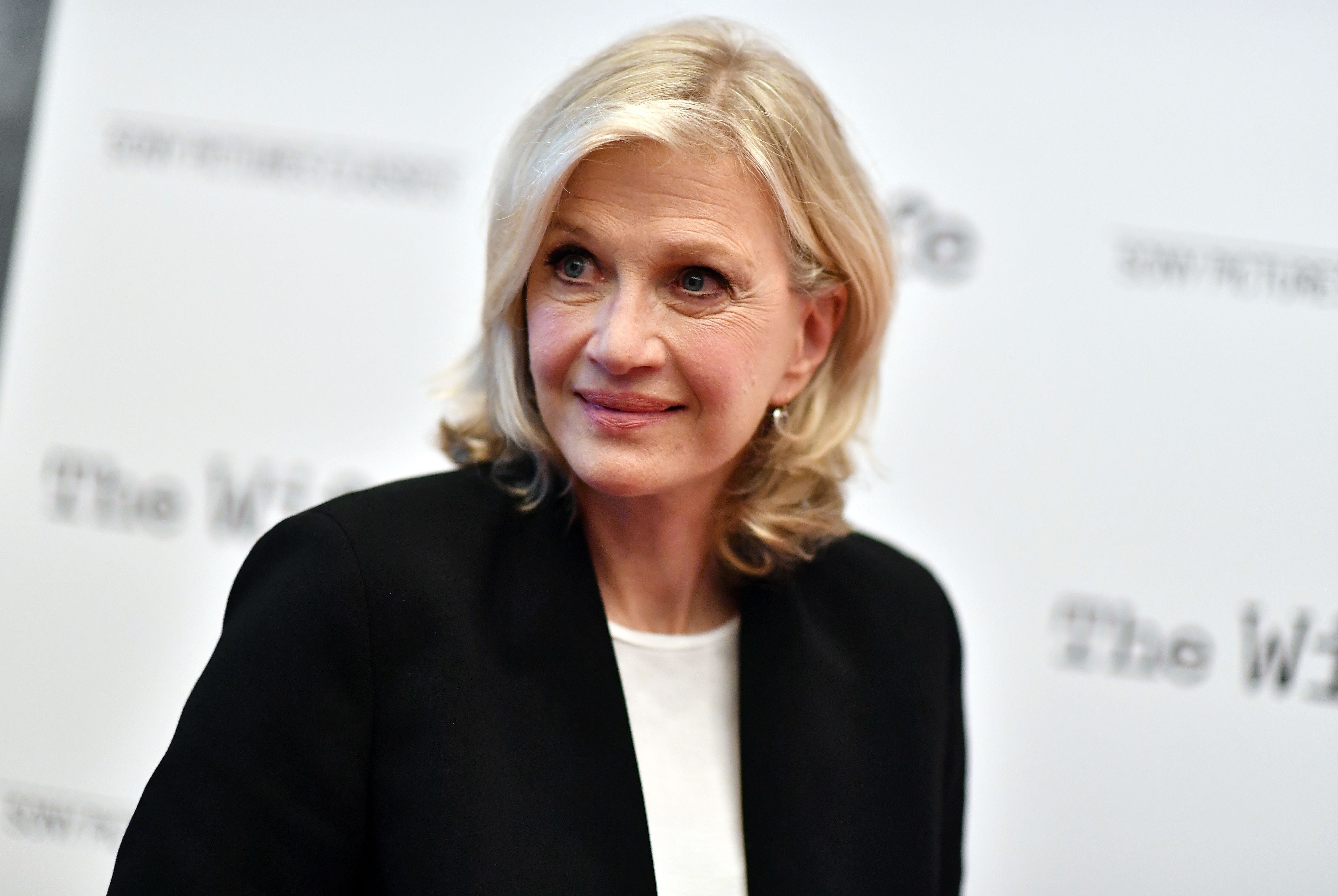 Journalist Diane Sawyer