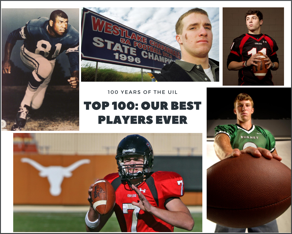 Mona Lisa parkere Adskillelse High school football: The top 100 football players in Austin's history