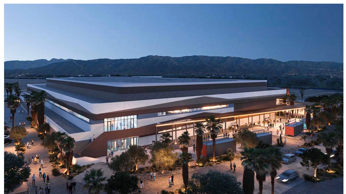 250 million Palm Springs area arena design to have desertunique features