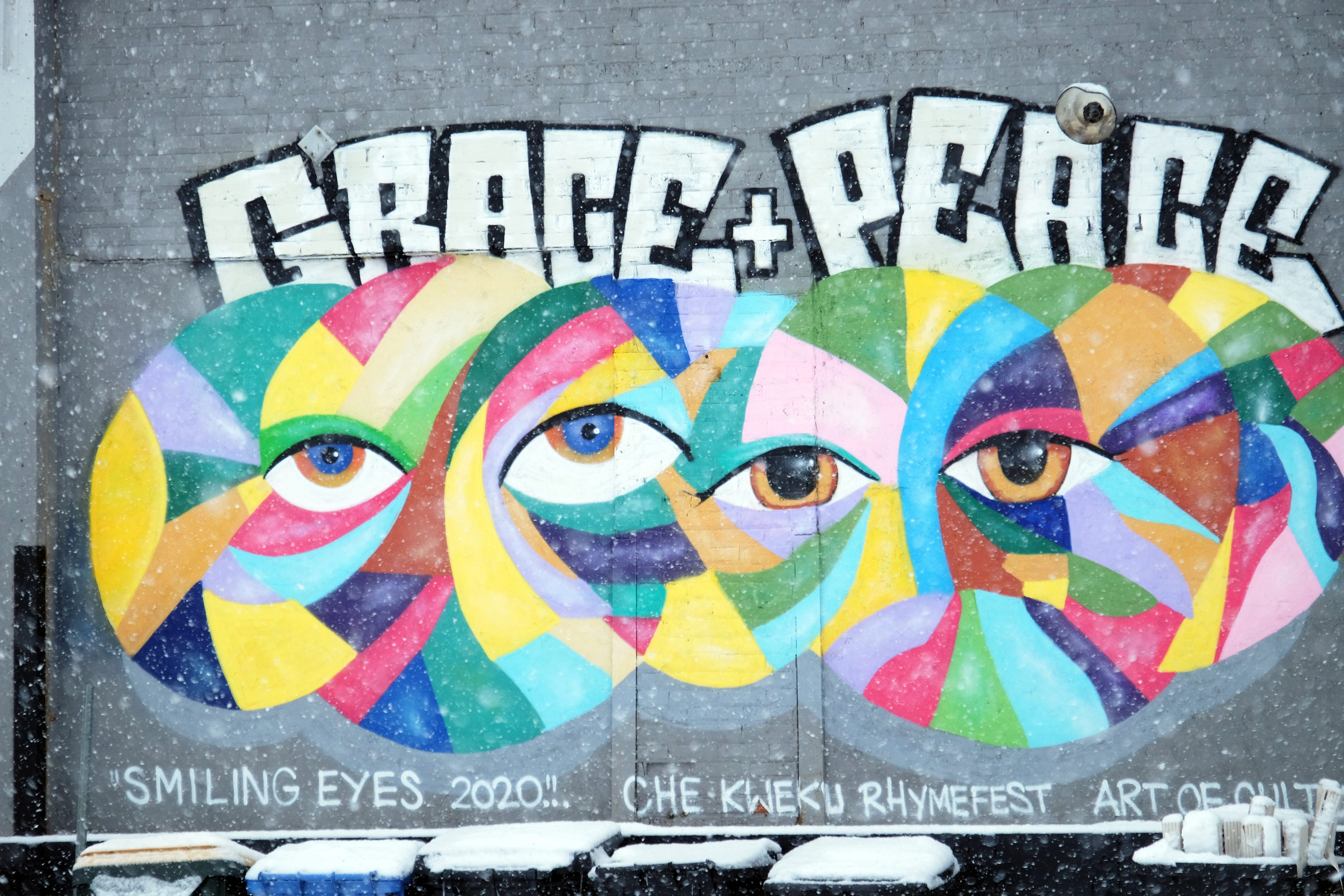 Grace and Peace Church on Chicago's northwest side turned into a food bank.