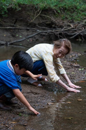 David (Alan Kim) and his grandma (Yuh-jung Youn) form a close bond in "Minari."
