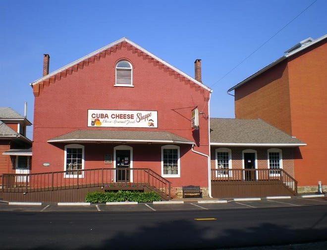 The Cuba Cheese Shoppe at 53 Genesee St. in Cuba. The first cheese company was formed in Cuba in 1871 and in the late 19th century, Cuba was known as the "Cheese Center of the World."