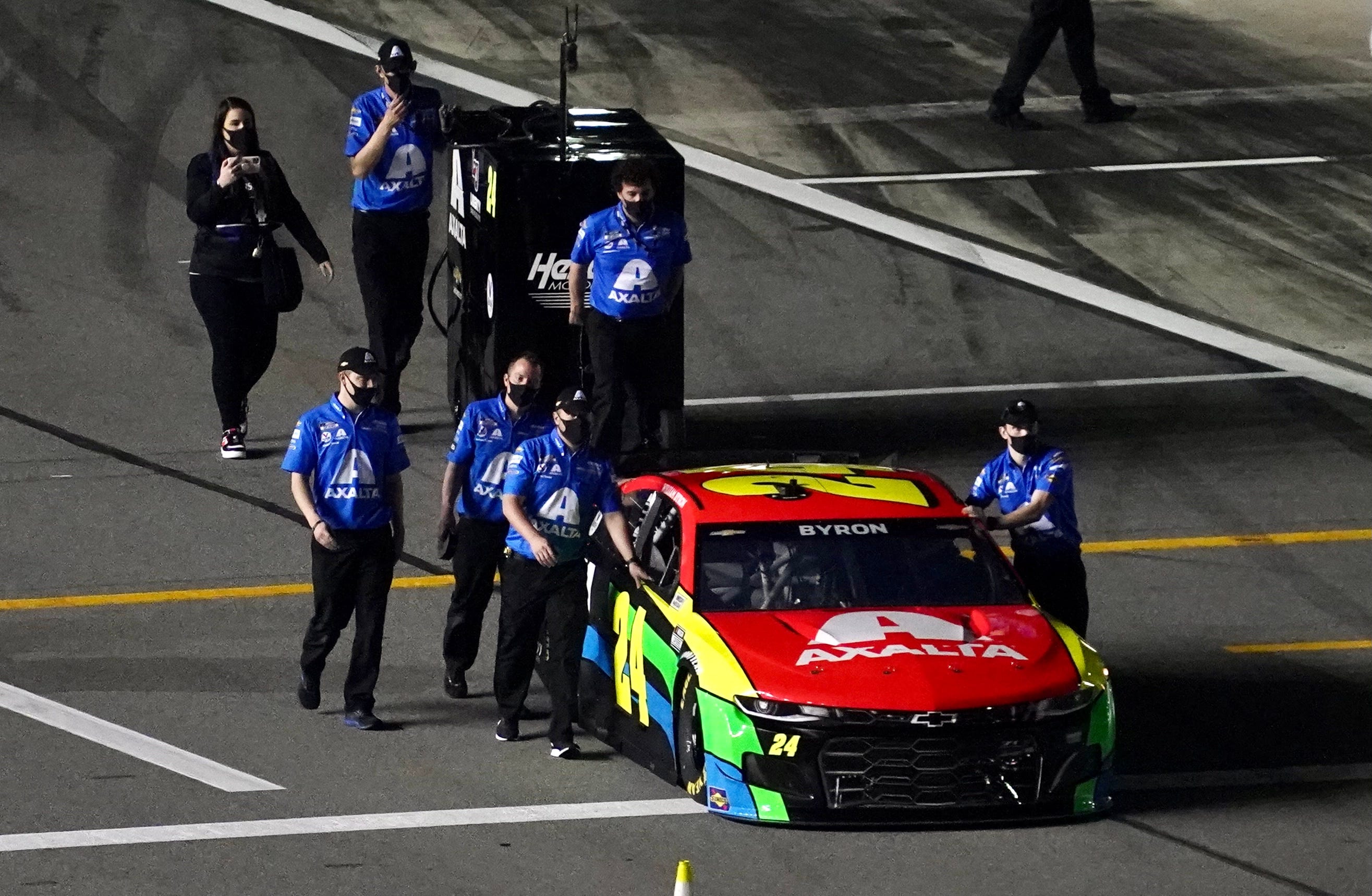 Live Nascar Updates Alex Bowman Wins Daytona 500 Pole