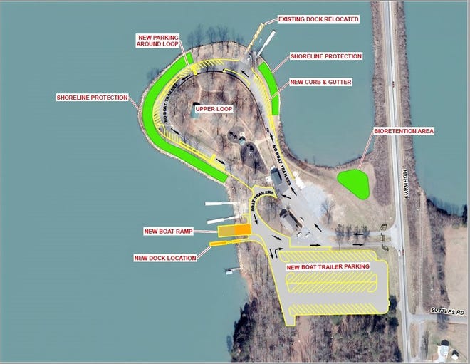 New boat landing, upgrades underway at Lake Bowen Park
