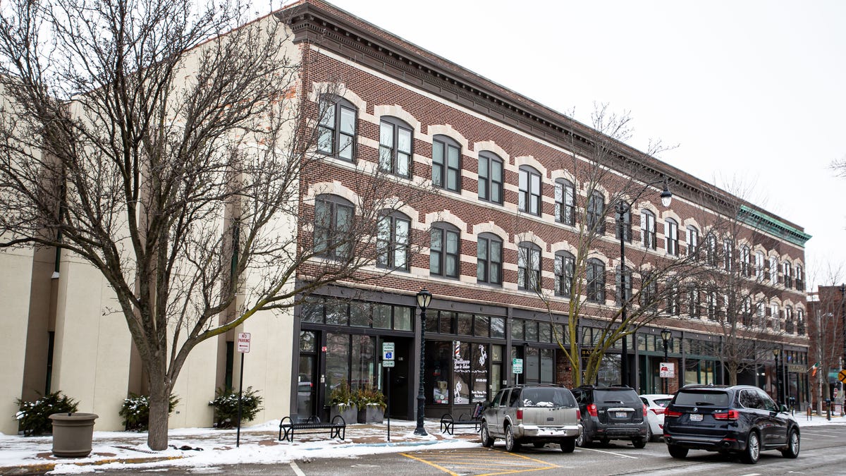 Three Twigs Bakery owners Emily Lewis and her husband, Tim, have cancelled plans for the bakery location to come back to downtown Springfield at 316 E. Adams St., the space pictured in the bottom left. [Justin L. Fowler/The State Journal-Register]