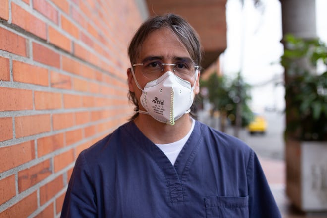 Dr. Juan Jose Velez, who runs the COVID-19 ward in a hospital in Medellin, Colombia, says the COVID-19 vaccine should be a matter of 