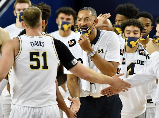 On Sunday, Michigan coach Juwan Howard and the Wolverines will play their first game in over three weeks.