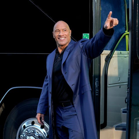 Dwayne Johnson is running for president in "Young 