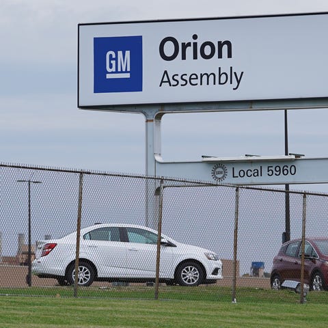 General Motors Orion Assembly is seen on October 2