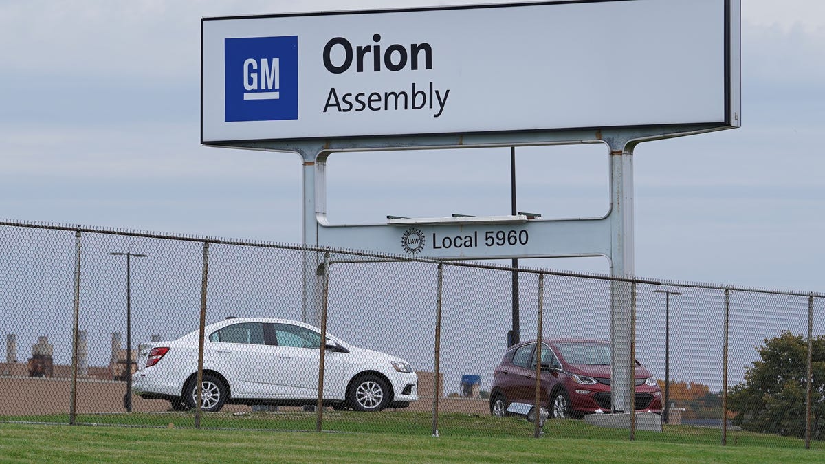 General Motors Orion Assembly is seen on October 25, 2019.