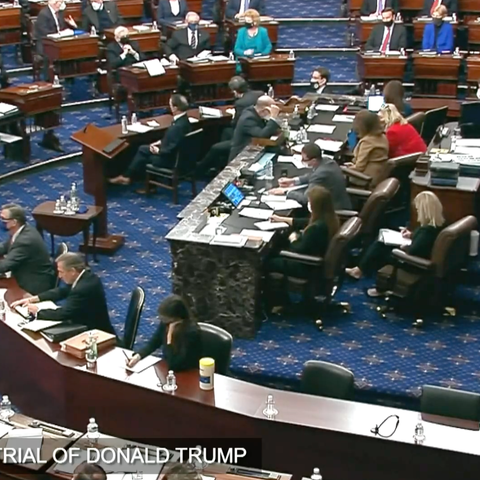 The Senate votes to call witnesses during the seco