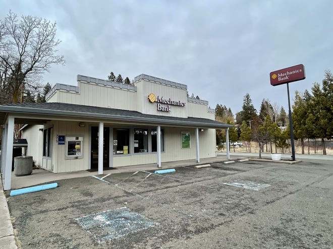 The Mechanics Bank in Weed will close on April 9, 2021.