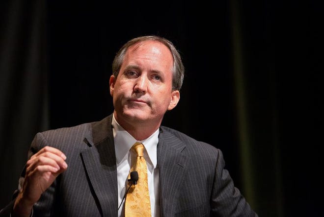 Then-state Sen. Ken Paxton, who is now attorney general, during The Texas Tribune Festival on Sept. 28, 2013.