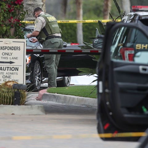 A Riverside County Sheriff's Department officer in