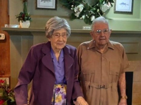 Patsy and Gail Richardson of Gonzales were honored by the Louisiana Family Forum as the state's Longest Married Couple.