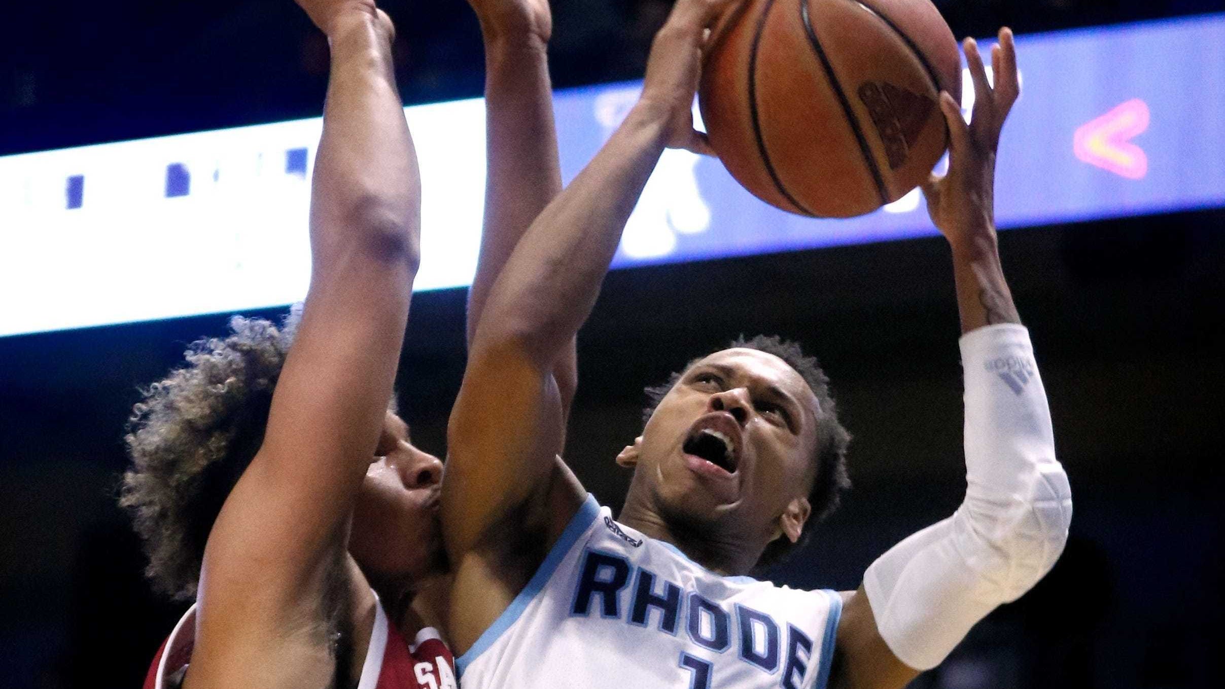 The University Of Rhode Island Plays Dayton In Atlantic 10 Men s Basketball the-university-of-rhode-island-plays-dayton-in-atlantic-10-men-s-basketball