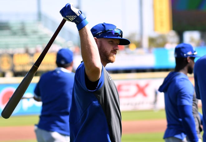In 56 games with Toronto in 2019-20, outfielder Derek Fisher batted .177 with a .295 on-base percentage and .395 slugging percentage, with seven homers and 19 RBI.