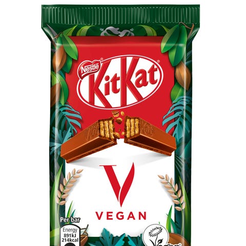 KitKat V, a vegan version of the popular chocolate