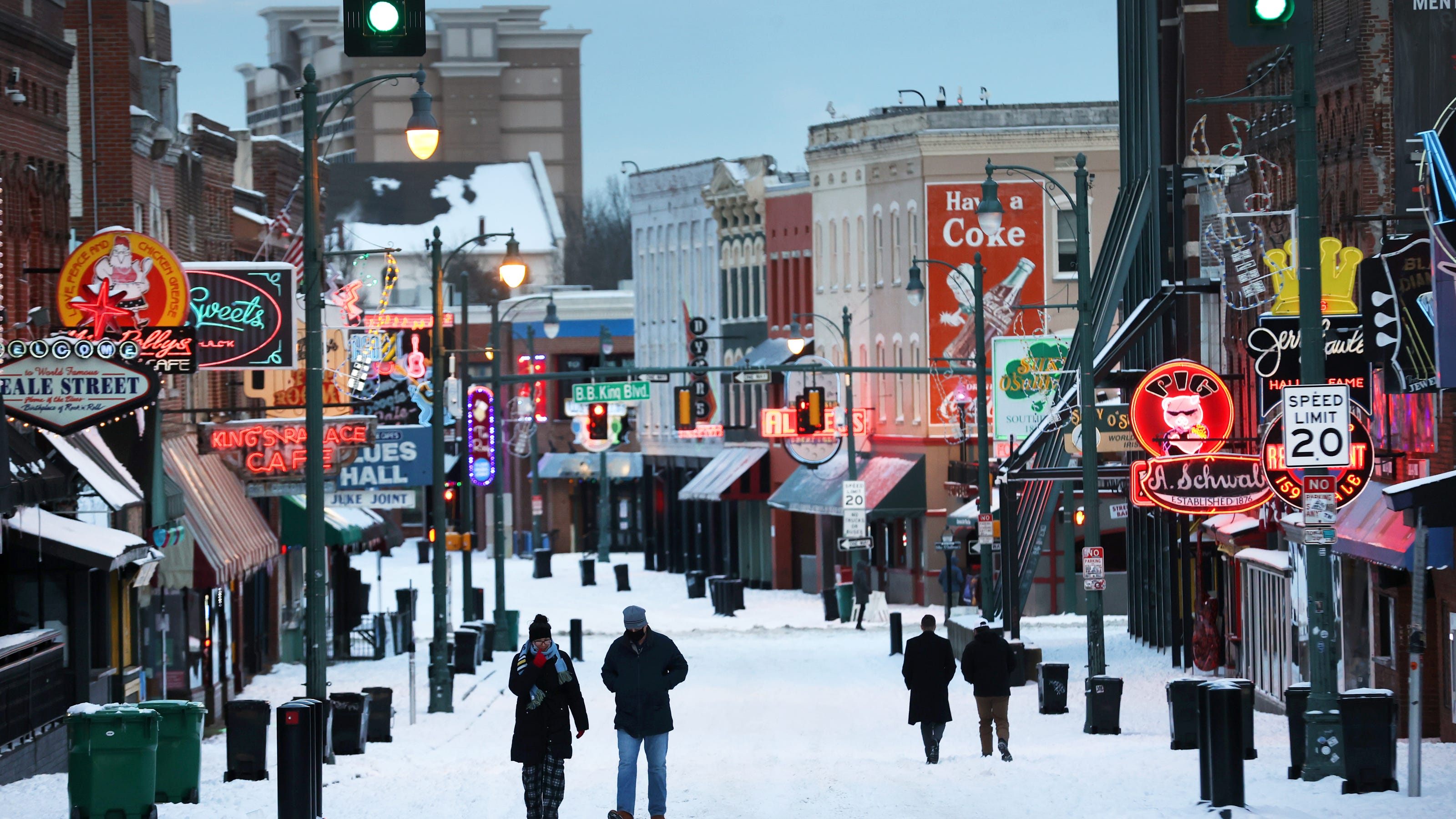 Memphis snow closures Which restaurants are opened, closed