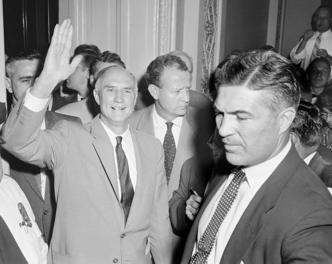 Sen. Strom Thurmond set the record for longest filibuster in 1957.