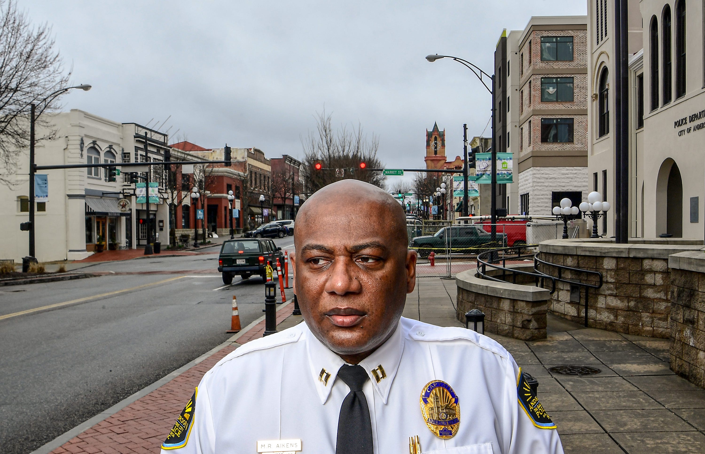 Capt. Mike Aikens says his work in Anderson has changed over the years and through his career as an officer. He does caution his own sons to be careful. "Everybody ain't bad, but there are still some people who are going to follow you or stop you just because of the color of your skin."
