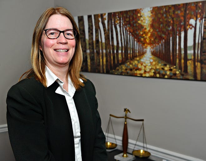 Attorney Suzanne Smith is photographed at Kearney Galloway Graybill, LLC in York City, Friday, Feb. 19, 2021. Dawn J. Sagert photo