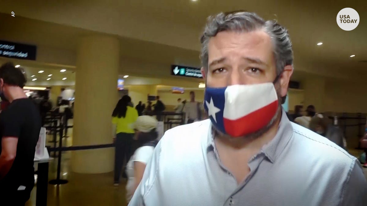 Senator Ted Cruz flew to Mexico on vacation amid Texas' icy weather crisis