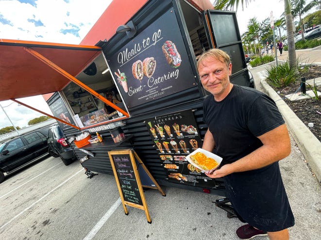 Gerald and Sonja Schimpl own the Firebread food truck. They can be found at the Cape Coral Farmers Market on Saturdays.