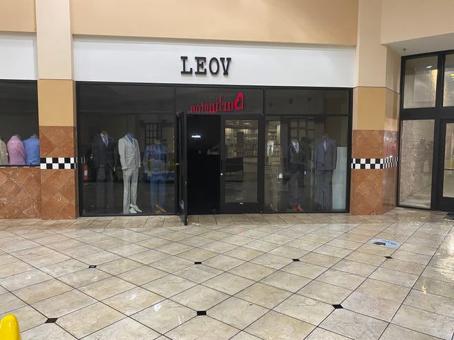 A fire ignited inside a men's clothing store inside the Desert Sky Mall in west Phoenix on Friday night, Feb. 19, 2021. The cause was unknown, and the fire is under investigation.
