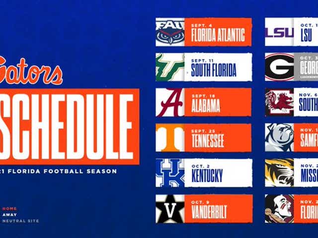 2022 Florida Football Schedule Florida Football's Schedule: Gators Now Await Bowl Destination