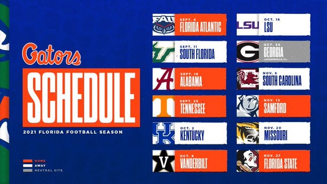 Florida football’s schedule: Gators now await bowl destination Florida football’s schedule: Gators now await bowl destination