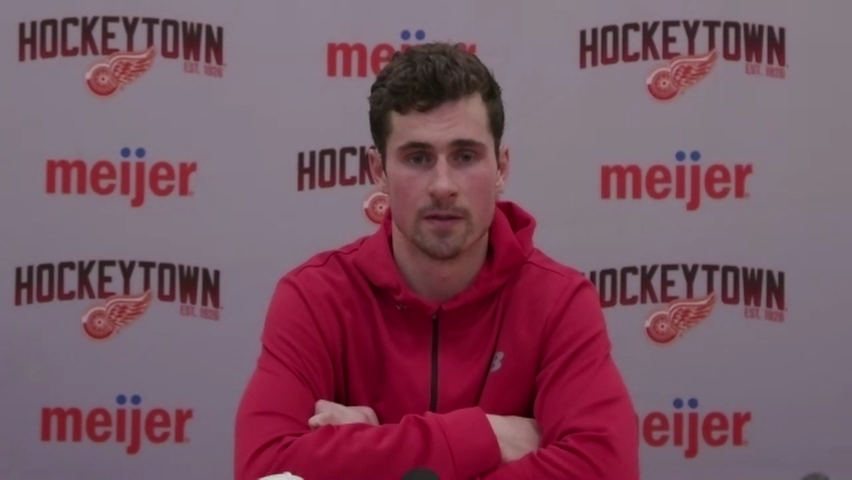Red Wings come back from 'devastating' news of Tchekmarev's death 2 Red Wings come back from 'devastating' news of Tchekmarev's death 1