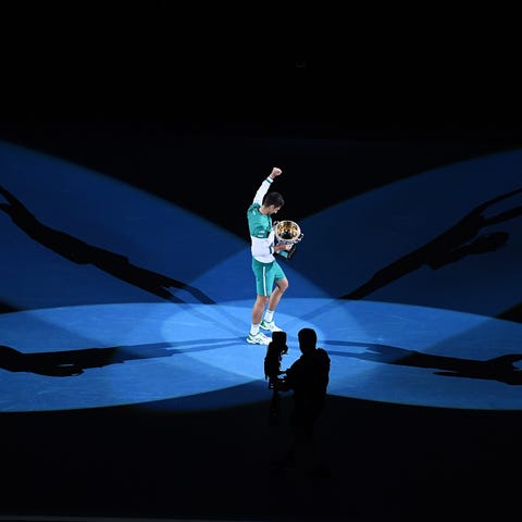 Novak Djokovic stands alone at the Australian Open