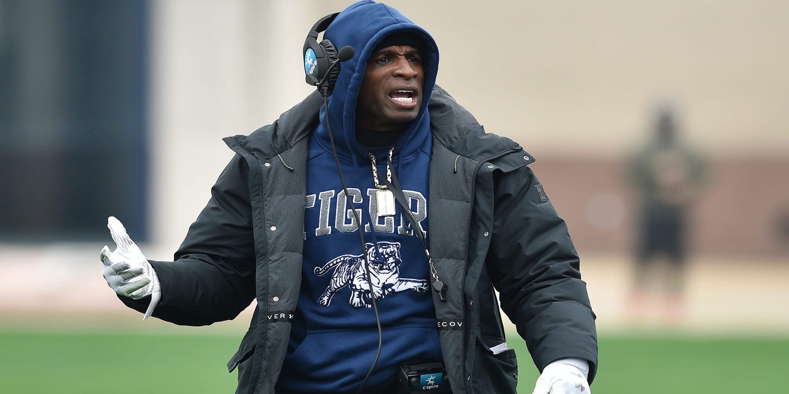 Troy Aikman surprises Deion Sanders before his Jackson State football coaching debut - Flipboard
