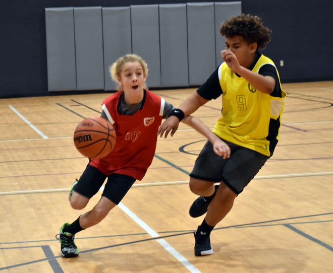 Anglers and Nathan Hall youth basketball teams went head-to-head at the Destin Community Center in years past.