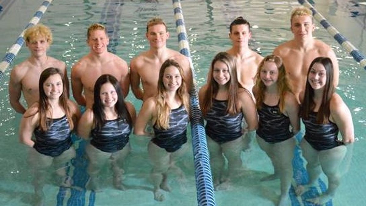 Dover Leads Area State Swimming Contingent