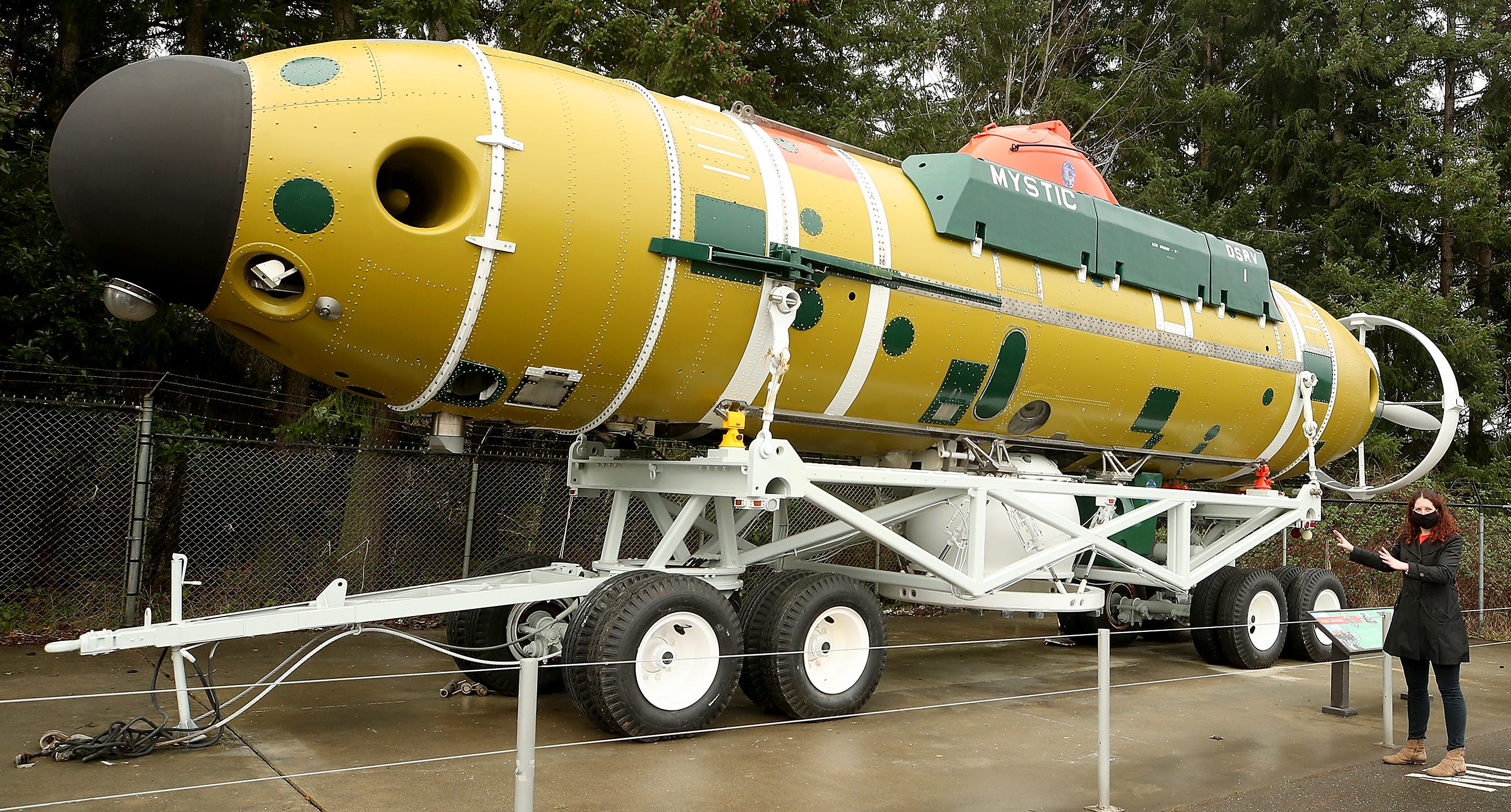 Deepdiving Mystic restored at Navy's undersea museum in Keyport